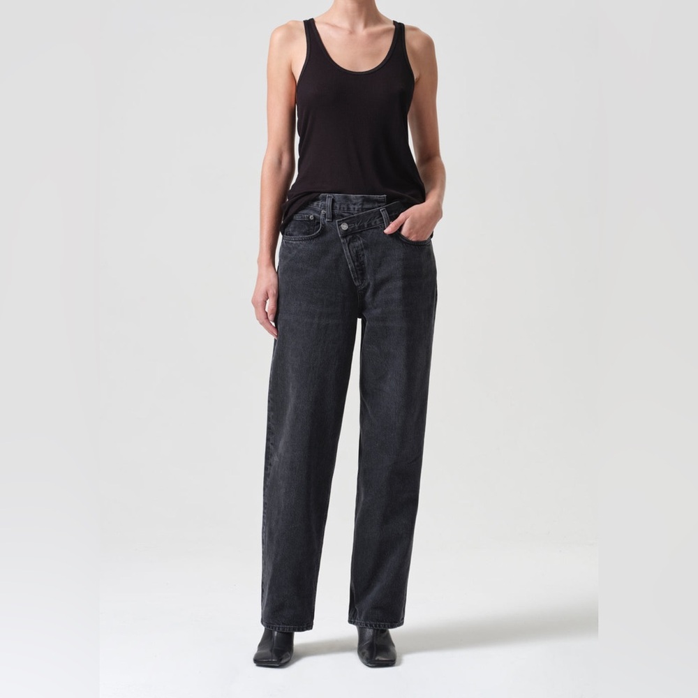 AGOLDE Criss Cross Upsized Jean in Shambles Women’s Size 29